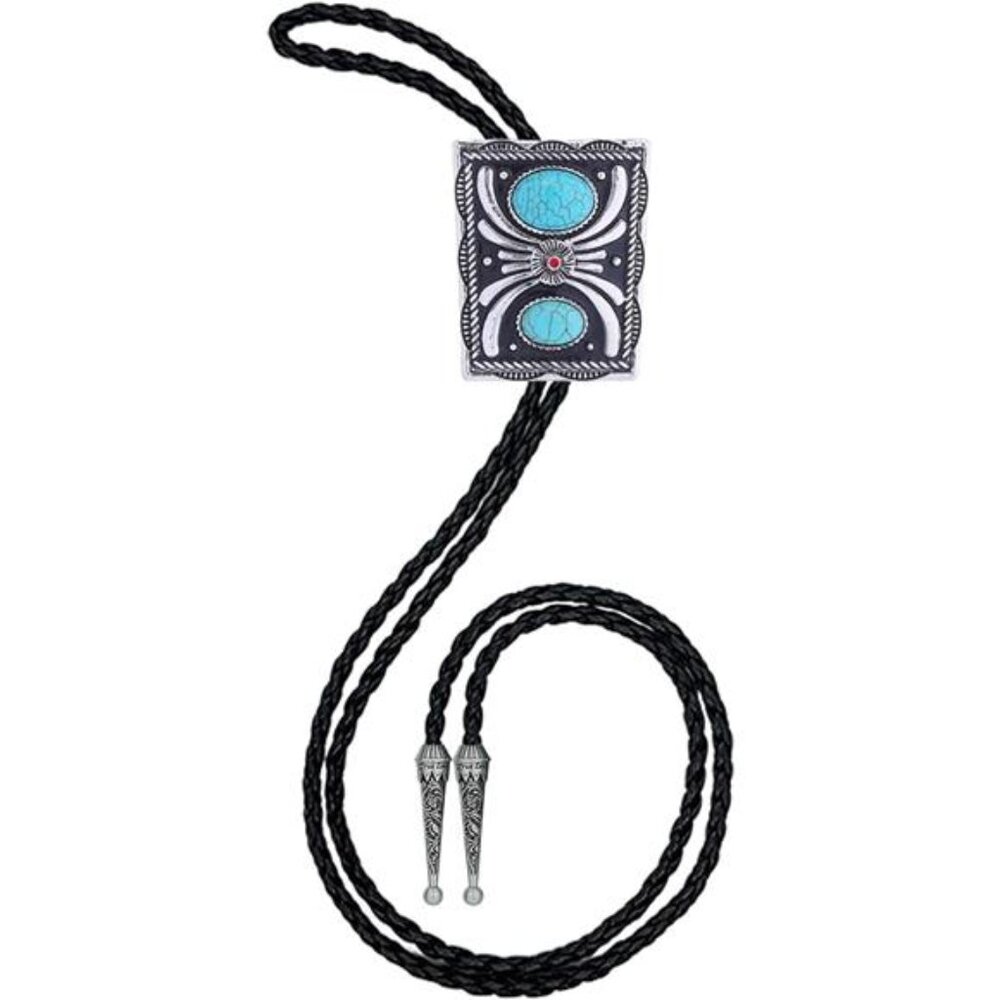 Western Bolo Tie for Men 07 - Picture 2 of 7
